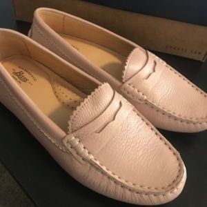 Never worn! Blush Pink Loafers (GH Bass & Co.)